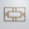 Ekena Millwork Small Hastings Decorative Fretwork Wood Wall Panels, Birch, 7 1/2"W x 11 3/8"H x 3/8"T WALW12X12X0375HASBI - alternate 5